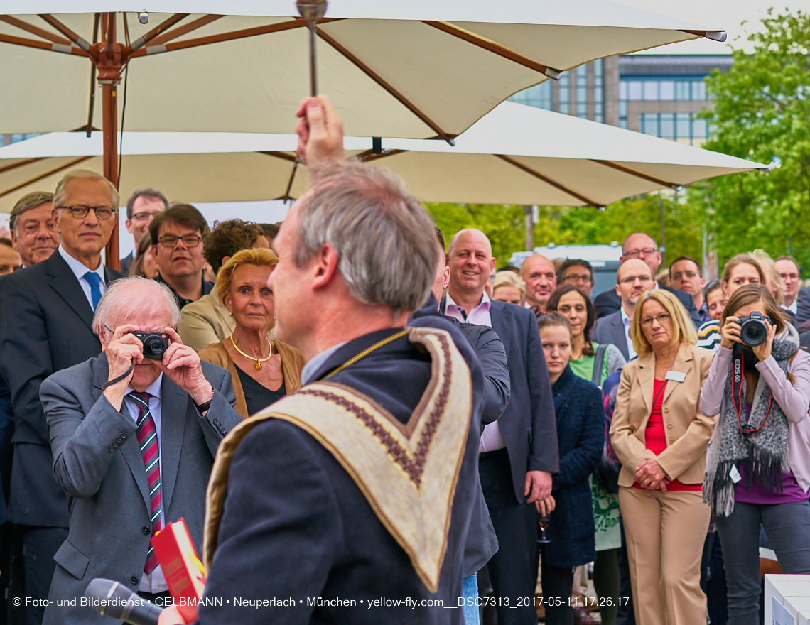 11. Mai 2017 - Grundsteinlegung für die LOGE und dem Kulturquadrat in Neuperlach